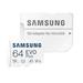 Samsung EVO Plus/micro SDXC/64GB/160MBps/UHS-I U1 / Class 10/+ Adaptér