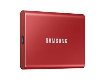 Samsung Externí SSD disk 2 TB červený