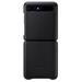 Samsung kožený zadní kryt EF-VF700LB pro Galaxy Z Flip, černá