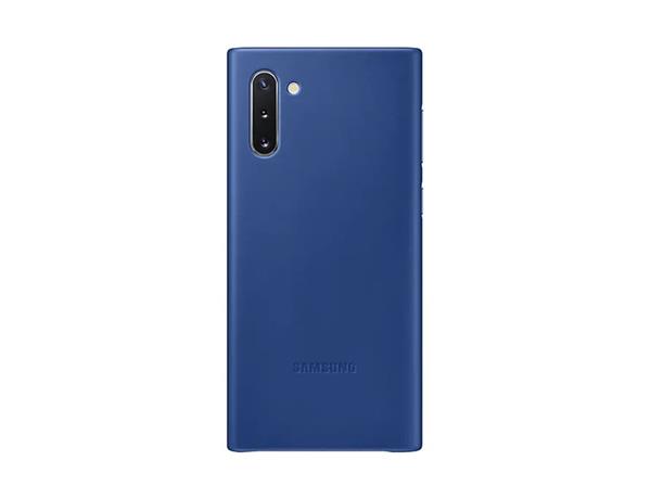 Samsung Kožený zadní kryt pro Galaxy Note10 Blue