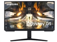 Samsung LCD Odyssey G5 Premium(Gaming) 27" IPS/2560x1440/165Hz /1ms/Display port,HDMI 2.0,konektor na sluchátka