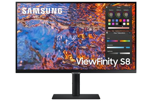 Samsung LCD S80PB 27" IPS/4K 3840x2160/5ms/DP/HDMI/3xUSB/LAN/HDR/VESA/Pivot/FlickerFree