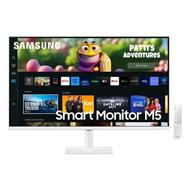 Samsung LCD Smart M50C 27" VA/1920x1080/4ms/2xHDMI/2xUSB/vesa/repro/Wi-Fi/BT/bílá