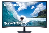 Samsung LCD T55 Premium (Curved) 24"-zakřivený VA/1920x1080/4ms/D-Sub,HDMI, DisplayPort, Headphone