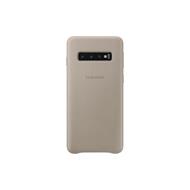 Samsung Leather Cover S10 Gray