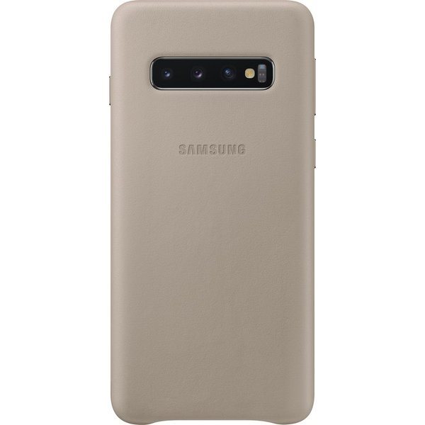 Samsung Leather Cover S10 Gray