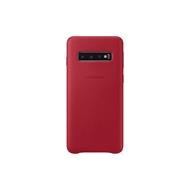 Samsung Leather Cover S10 Red