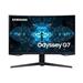 Samsung LED LCD 32" C32G75 Odyssey G7 - prohnutý, VA, 2560x1440, 1ms, 350cd, HDMI, DP