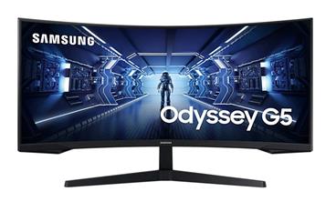 Samsung LED LCD 34" Odyssey G5 21:9 VA/3440x1440/1ms/250 cd/m2/HDMI/DP/Prohnutý