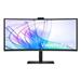 Samsung LED LCD Monitor 34" Samsung ViewFinity S65VC - prohnutý,VA,3440x1440,5ms,100Hz,HDMI,DisplayPort,USB3