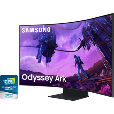 Samsung LED LCD Odyssey Ark LS55BG970NUXEN 55" VA zakřivený/4K UHD/1ms/HDMI/USB/repro/RJ45/výškově nastavitelný/Pivot