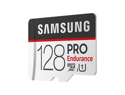 Samsung Micro SDHC karta 128GB PRO Endurance + SD adaptér