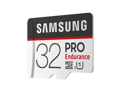 Samsung Micro SDHC karta 32GB PRO Endurance + SD adaptér