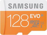 Samsung Micro SDXC karta 128GB Class 10 EVO + SD adaptér