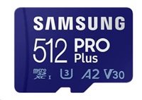 Samsung micro SDXC karta 512 GB PRO Plus + SD adaptér