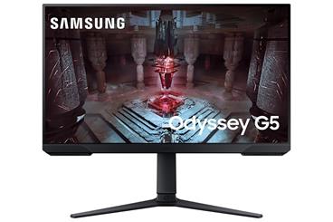 SAMSUNG MT LED LCD Gaming Monitor 27" Odyssey G5 G51C VA,1ms,165Hz,2560x1440,300cd/m2,2xHDMI,DP,Pivot,Height Adjust.,Tilt,Swivel