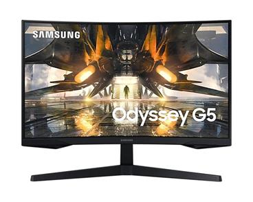 Samsung MT LED LCD Gaming Monitor 32" Odyssey LS32AG550EUXEN-prohnutý, VA,1ms,165Hz,2560x1440,HDMI,Display Port