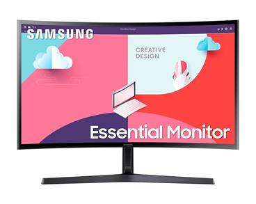 SAMSUNG MT LED LCD Monitor 24" S366C FullHD - Prohnutý 1800R, VA, 1920x1080, 4ms, 75Hz,VGA,HDMI