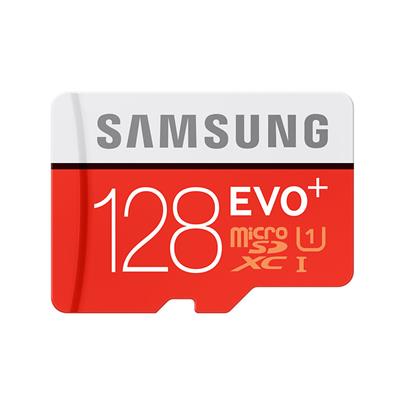 Samsung paměťová karta 128GB EVO Plus Micro SDXC UHS-I U3 Class 10 (čtení/zápis: 100/90MB/s) + SD adaptér