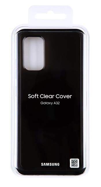 Samsung Poloprůhledný zadní kryt A32 (LTE) Black