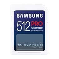 Samsung SDXC PRO ULTIMATE/SDXC/512GB/200MBps/UHS-I U3,V30