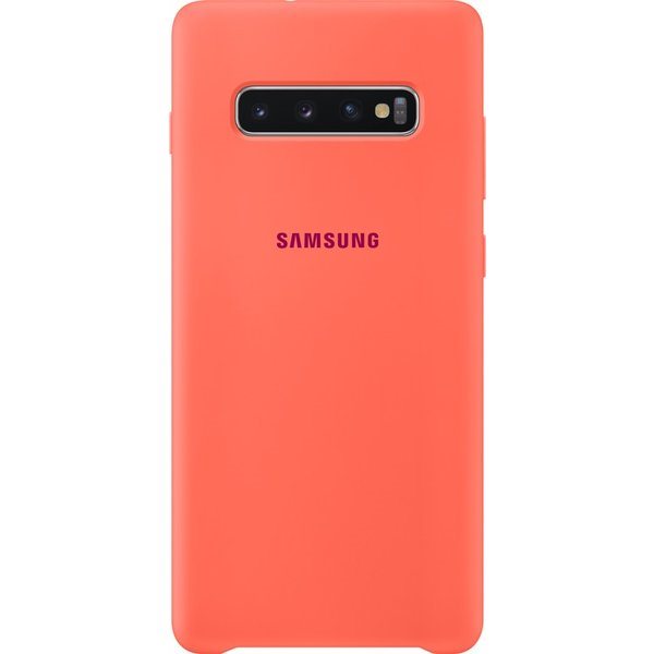 Samsung Silicone Cover S10+ Berry Pink