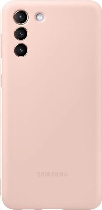 Samsung silikonový kryt EF-PG991TPE pro Galaxy S21, růžová