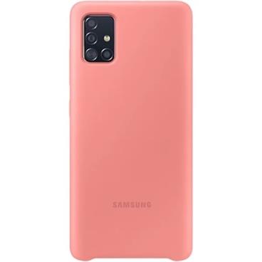 Samsung Silikonový kryt pro Galaxy A51 Pink
