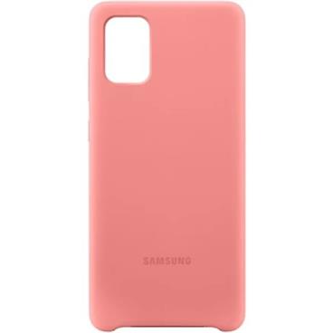 Samsung Silikonový kryt pro Galaxy A71 Pink