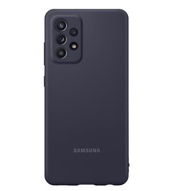 Samsung Silikonový zadní kryt A52 Black