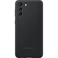 Samsung Silikonový zadní kryt pro S21 Ultra Black