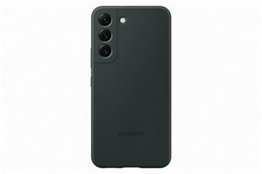 Samsung Silikonový zadní kryt pro Samsung Galaxy S22 Dark Green