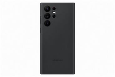 Samsung Silikonový zadní kryt pro Samsung Galaxy S22 Ultra Black