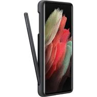 Samsung Silikonový zadní kryt s perem S Pen pro S21+ Black