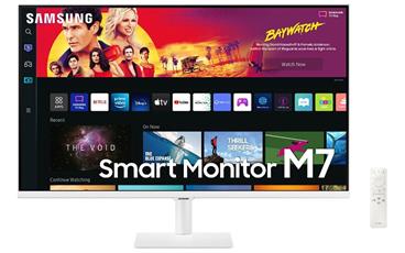 Samsung Smart Monitor M7 32" LED VA 3840x2160 Mega DCR 4ms 300cd HDMI USB-C Wifi repro bílý