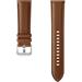 Samsung Stitch Leather Band (20mm, S/M) Brown