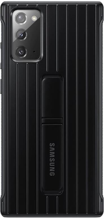 Samsung Tvrzený ochranný kryt se stojánkem pro Note 20 Black