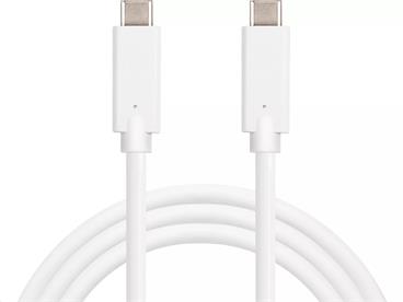 Sandberg datový kabel USB-C -> USB-C, délka 1 m, bílá
