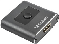 Sandberg obousměrný přepínač HDMI 2.0, 1-2 HDMI porty, podpora 4K