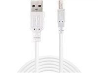 Sandberg propojovací kabel USB-A(M) -> micro USB-B(M) 2.0, délka 2 m, bílá