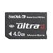 SanDisk 4 GB Memory Stick PRO-HG Duo Ultra, Mark2, 30MB/s