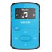 SanDisk Clip Jam 8 GB, FM rádio, MP3, WMA, microSDHC, modrá
