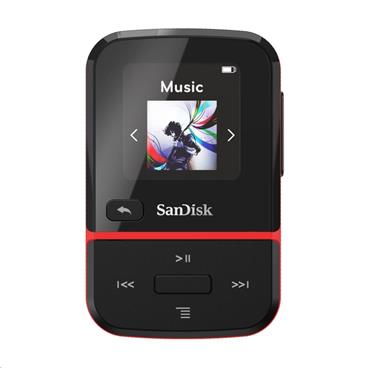 SanDisk Clip Sport Go, 16 GB, Red