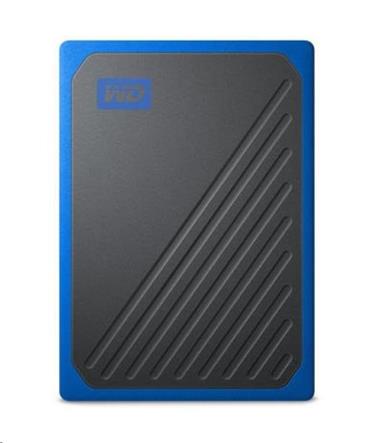 SanDisk externí SSD WD My Passport GO SSD 2TB USB 3.0 modrá
