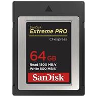 SanDisk Extreme Pro CFexpress Card 64GB, Type B, 1500MB/s Read, 800MB/s Write