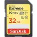 Sandisk Extreme SDHC 32GB 90/40 MB/s V30 UHS-I U3
