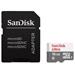 SANDISK Micro SD card SDHC 16GB Ultra Class 10 UHS-I 80 MB/s + SD adaptér