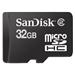 SanDisk microSDHC 32 GB, class 4, bez adaptéru