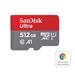 SanDisk MicroSDXC karta 512GB Ultra pro Chromebook (R:160/W:260 MB/s, UHS I, C10, A1)