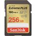 SanDisk SDXC karta 256GB Extreme PLUS (R 190 MB/s W130 MB/s Class 10, UHS-I U3 V30)